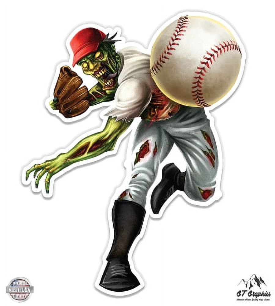 Cute chibi baseball pitcher' Sticker