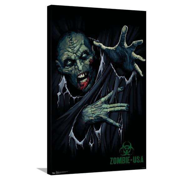 Zombie - Reach Canvas Wall Poster, 22.375" x 34"