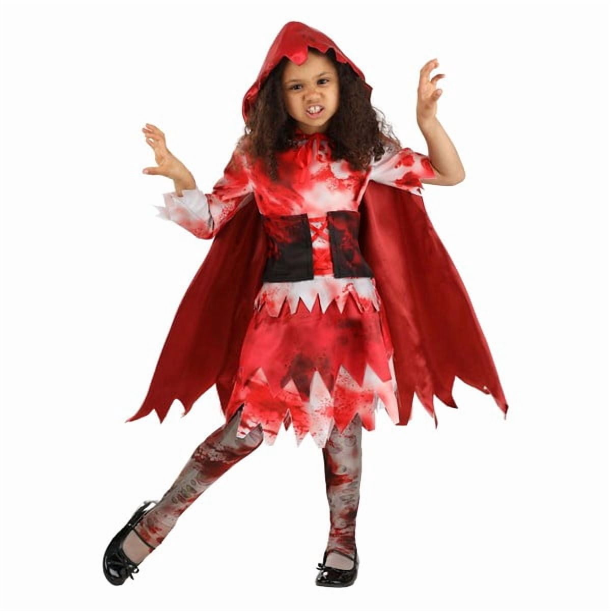 Zombie Red Riding Hood Costume for Girls | Zombie Costumes - Walmart.com