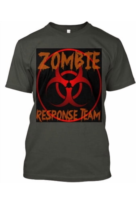 Zombie Response Team Shirt DARK HEATHER Unisex S-5XL Hot Trending Shirt, Vintage Birthday Gift