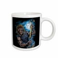 thumbnail image 1 of 3drose, Zombie Rocking Out with Guitar Under Full Moon, 15oz Mug, 1 of 6