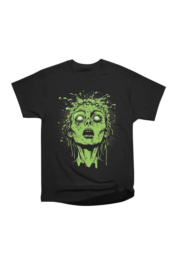 Zombie Slime T-Shirt Tee Gift For Him Merch For Her Apparel For Friend
