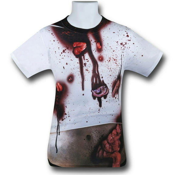 Zombie Slob Sublimated Costume T-Shirt-3XLarge