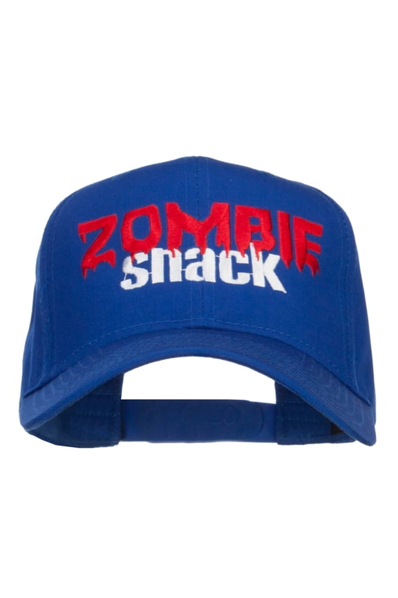 Zombie Snack Embroidered Twill Cap - Royal OSFM