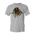 thumbnail image 1 of Zombie Spider Undead Animals Adult DT T-Shirt Tee, 1 of 2
