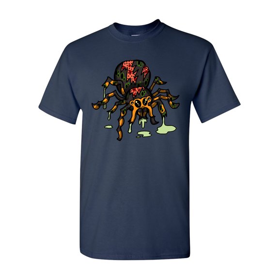 Zombie Spider Undead Animals Adult DT T-Shirt Tee