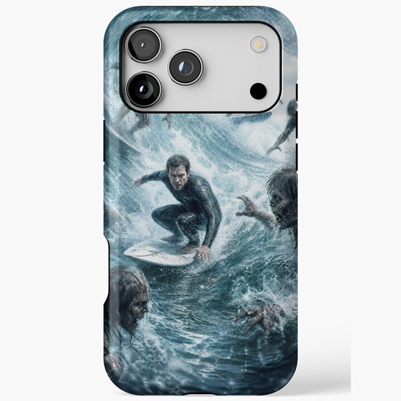 Zombie Surf Survival for iPhone Case 11 to 17 Pro Max