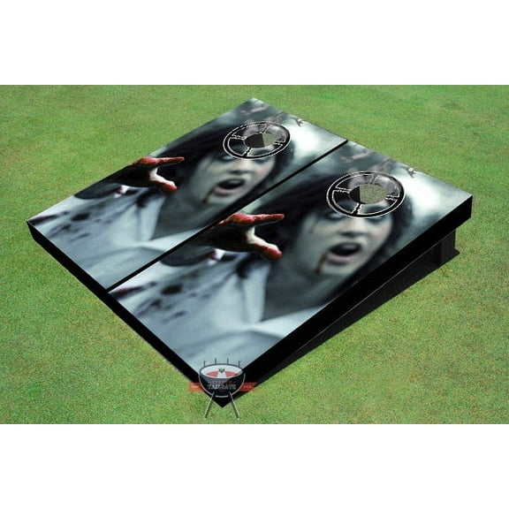 Zombie Themed Cornhole Boards