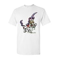thumbnail image 1 of Zombie Unicorn Undead Animals Adult DT T-Shirt Tee, 1 of 2