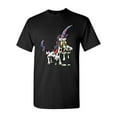 thumbnail image 1 of Zombie Unicorn Undead Animals Adult DT T-Shirt Tee, 1 of 2