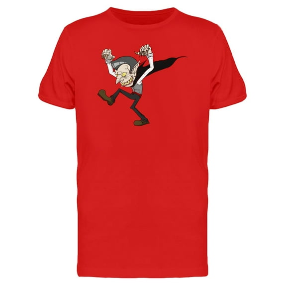 Zombie Vampire Attacking Tee Men's -Image by Shutterstock