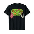 thumbnail image 1 of Zombie Video Game Controller Boys Halloween Gamer Men Girls T-Shirt, 1 of 5