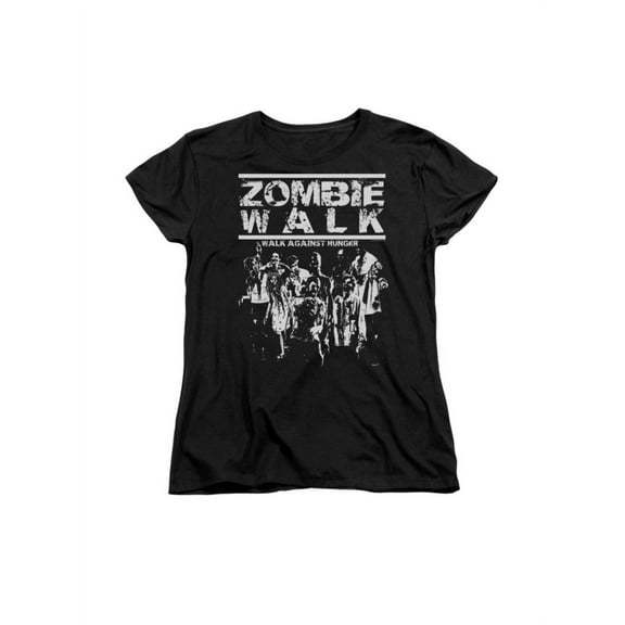 Zombie Walk Against Hunger Funny Women's T-Shirt Tee