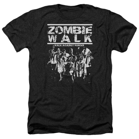 - Zombie Walk - Heather Short Sleeve Shirt - Large