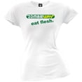 thumbnail image 1 of Zombie Way Eat Flesh Juniors T-Shirt, 1 of 1