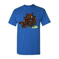 thumbnail image 1 of Zombie Werewolf Undead Animals Adult DT T-Shirt Tee, 1 of 2