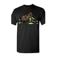 thumbnail image 1 of Zombie Wooly Mammoth Undead Animals Adult DT T-Shirt Tee, 1 of 2