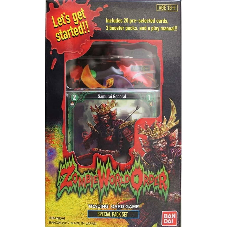 ゾンビーワールドオーダー　ZOMBIE　WORLD　ORDER Zombie World Order ZWO Booster Box 24 Packs Sealed Bandai