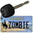 thumbnail image 1 of Zombie Wyoming State License Plate Tag Key Chain KC-10545 3" x 1.5" Key Chain (KC), 1 of 1