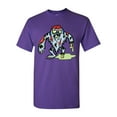thumbnail image 1 of Zombie Yeti Undead Animals Adult DT T-Shirt Tee, 1 of 2