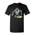 thumbnail image 1 of Zombie Yeti Undead Animals Adult DT T-Shirt Tee, 1 of 2