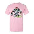 thumbnail image 1 of Zombie Yeti Undead Animals Adult DT T-Shirt Tee, 1 of 2