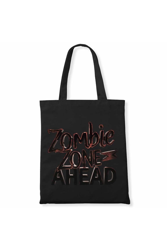 Zombie zone ahead. This Is My Tired Mom Halloween Canvas Bag 3Pcs