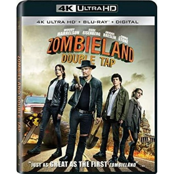 Zombieland Double Tap 4K Ultra HD Blu ray Walmart Business Supplies