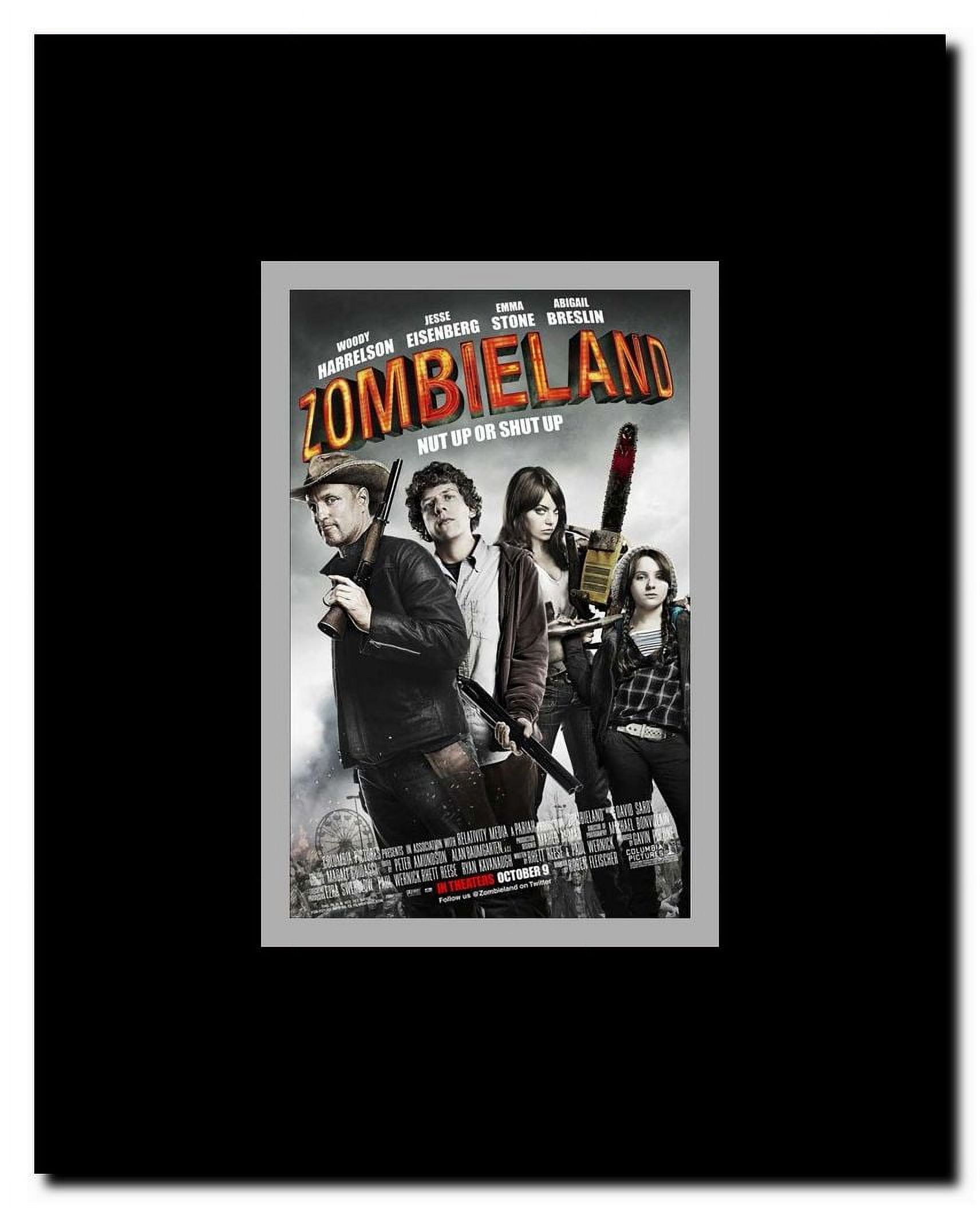 Zombieland c.2009 - style B Framed Movie Poster