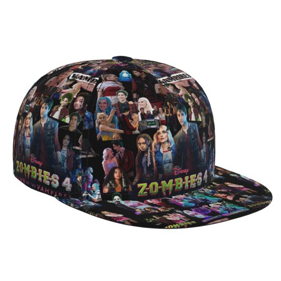 Zombies 4 Brim Bill Baseball Cap Adjustable Snapback Hat Hip Hop Dad Caps Men Women