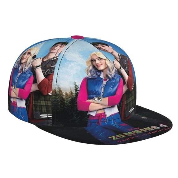 Zombies 4 Brim Bill Baseball Cap Adjustable Snapback Hat Hip Hop Dad Caps Men Women