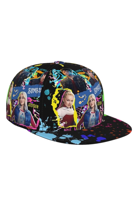 Zombies 4 Brim Bill Baseball Cap Adjustable Snapback Hat Hip Hop Dad Caps Men Women