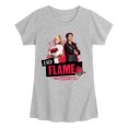 thumbnail image 1 of Zombies 4 - New Flame - Youth Girls Fitted Short Sleeve T-Shirt, 1 of 3