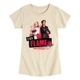 thumbnail image 1 of Zombies 4 - New Flame - Youth Girls Fitted Short Sleeve T-Shirt, 1 of 4