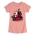 thumbnail image 1 of Zombies 4 - New Flame - Youth Girls Fitted Short Sleeve T-Shirt, 1 of 4