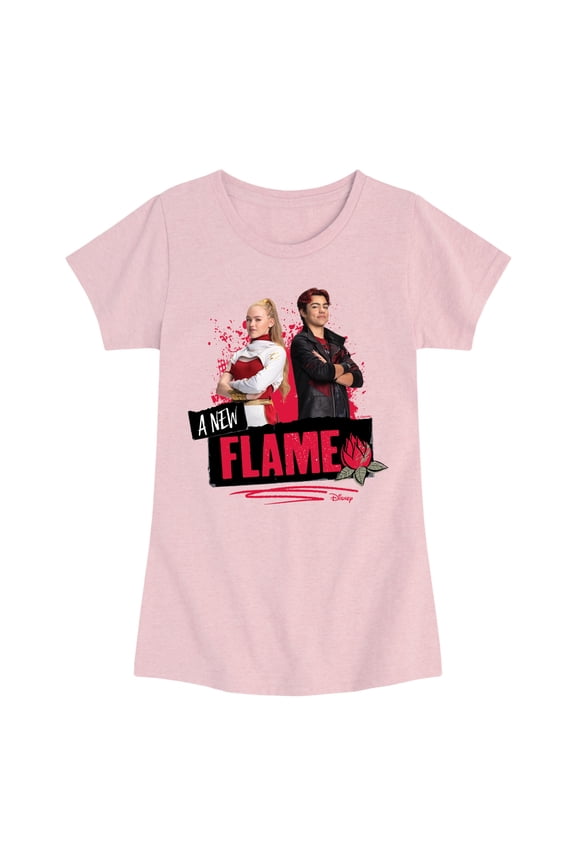 s - New Flame Fitted Short Sleeve Graphic T-Shirt
