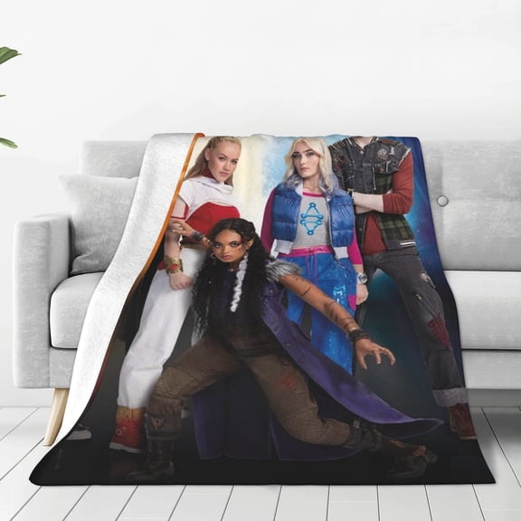 Zombies 4 Soft Micro Fleece Blanket Throw Lightweight Flannel Blankets for Bed Couch Sofa