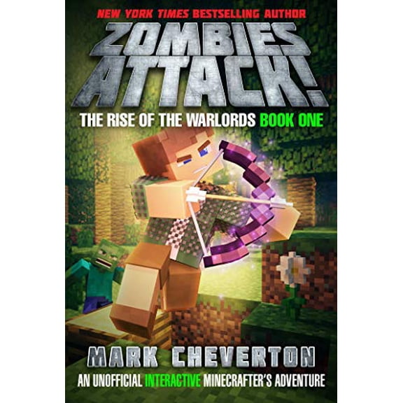 Pre-Owned Zombies Attack!: The Rise of the Warlords Book One: An Unofficial Interactive Minecrafter’s Adventure: 1 Paperback