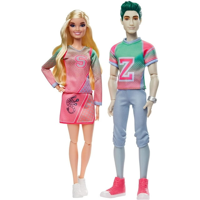 Zombies Disney 2-Pack, Addison Cheerleader and Zed Football Player ...