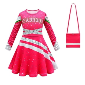 Monster Girls Cheerleader Costumes Dress Halloween Cosplay Outfits