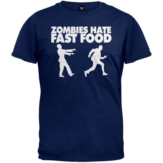 Zombies Hate Fast Food T-Shirt