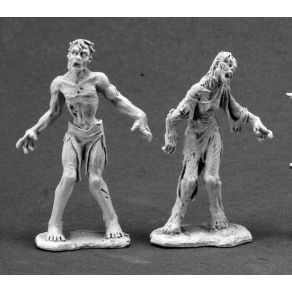 Zombies Miniature 25mm Heroic Scale Dark Heaven Legends Reaper Miniatures