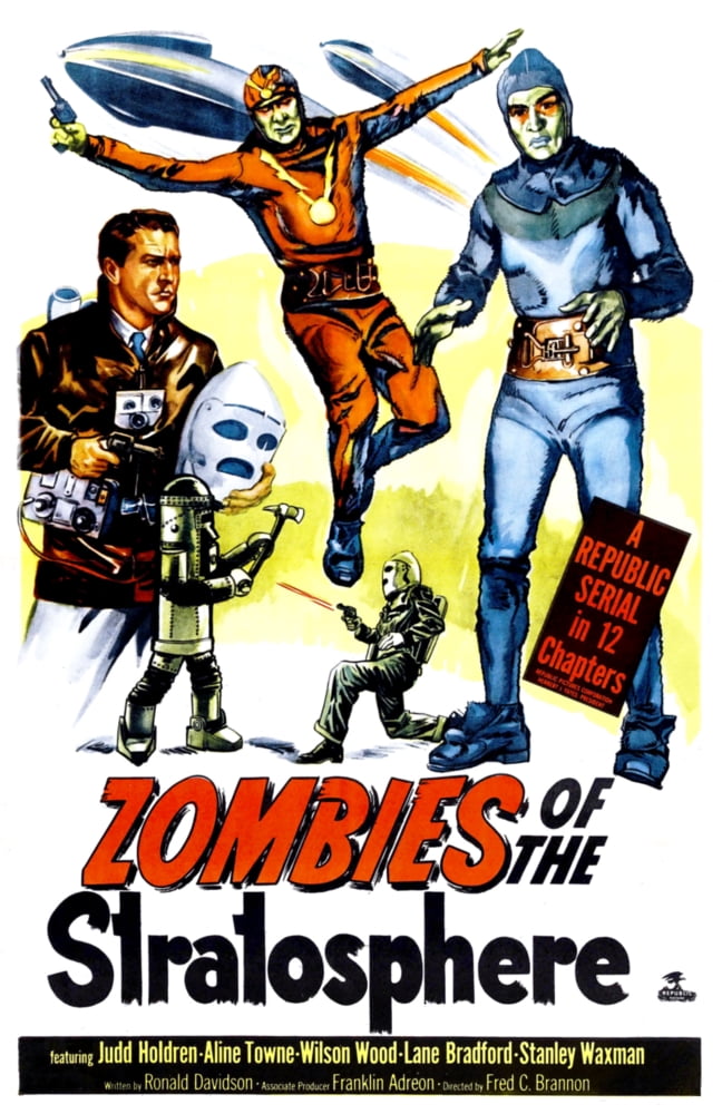 Zombies Of The Stratosphere Canvas Art - (24 x 36)