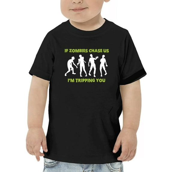 Zombies Silhouette Toddler T-Shirt, 5 Toddler
