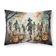 thumbnail image 1 of Zombies Spooky Halloween Fabric Standard Pillowcase, 1 of 5