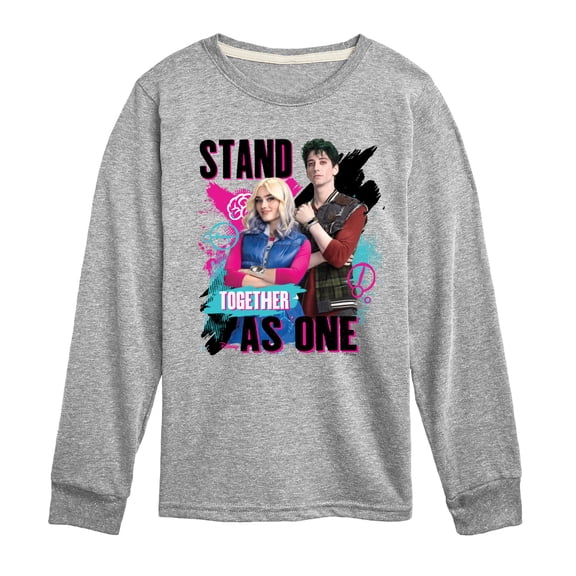 Zombies - Stand Togeather - Youth Boys Long Sleeve Graphic T-Shirt