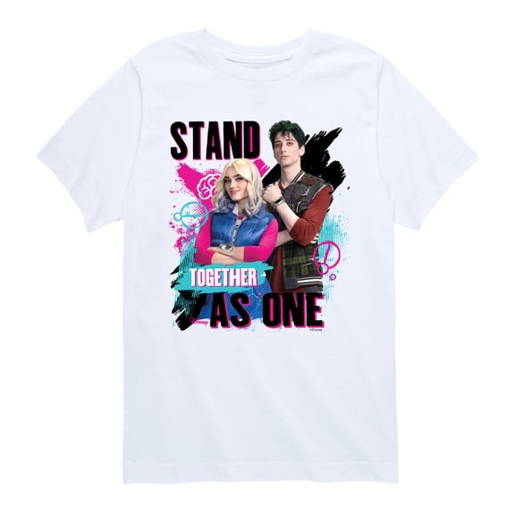 Zombies - Stand Togeather - Youth Boys Short Sleeve Graphic T-Shirt