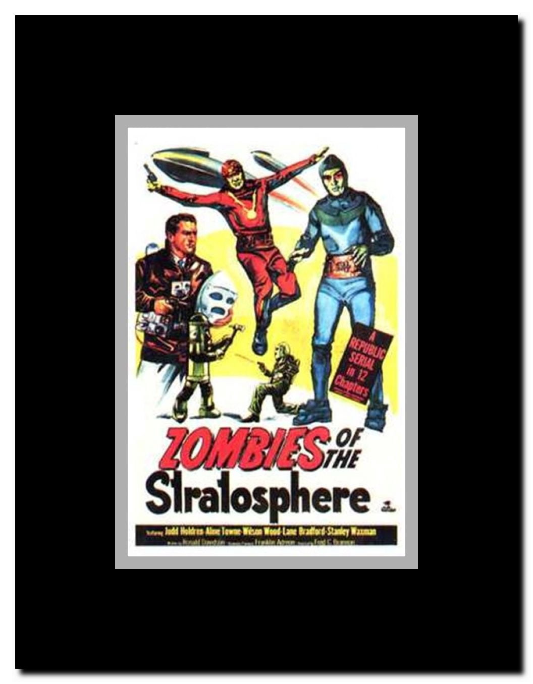 Zombies of the Stratosphere Framed Movie Poster