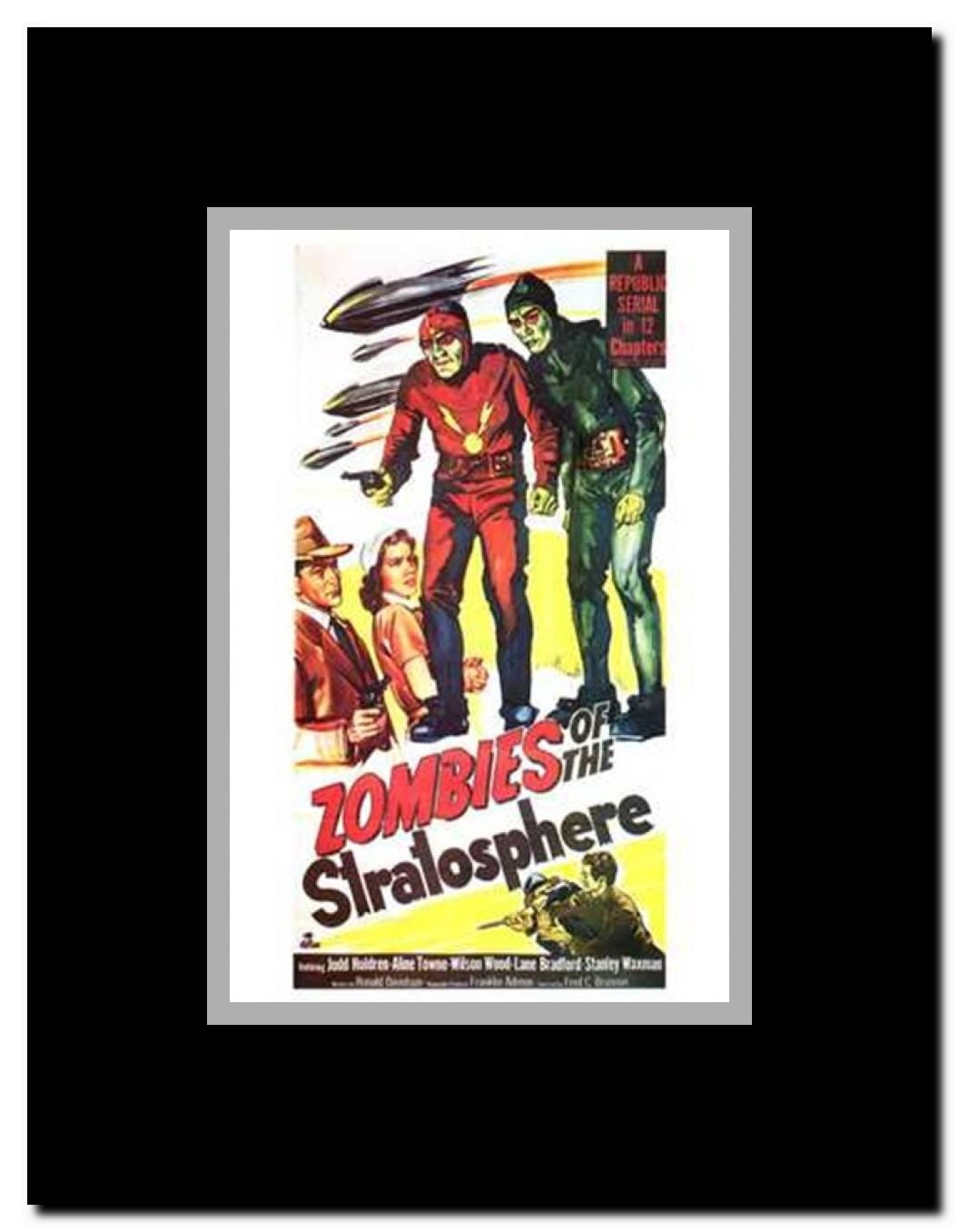 Zombies of the Stratosphere Framed Movie Poster
