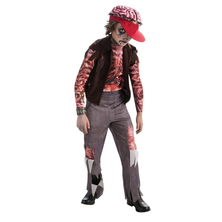 Zomboy Childrens Costume Zombie Punk Rocker Zomboy Childrens Costume Zombie Punk Rocker